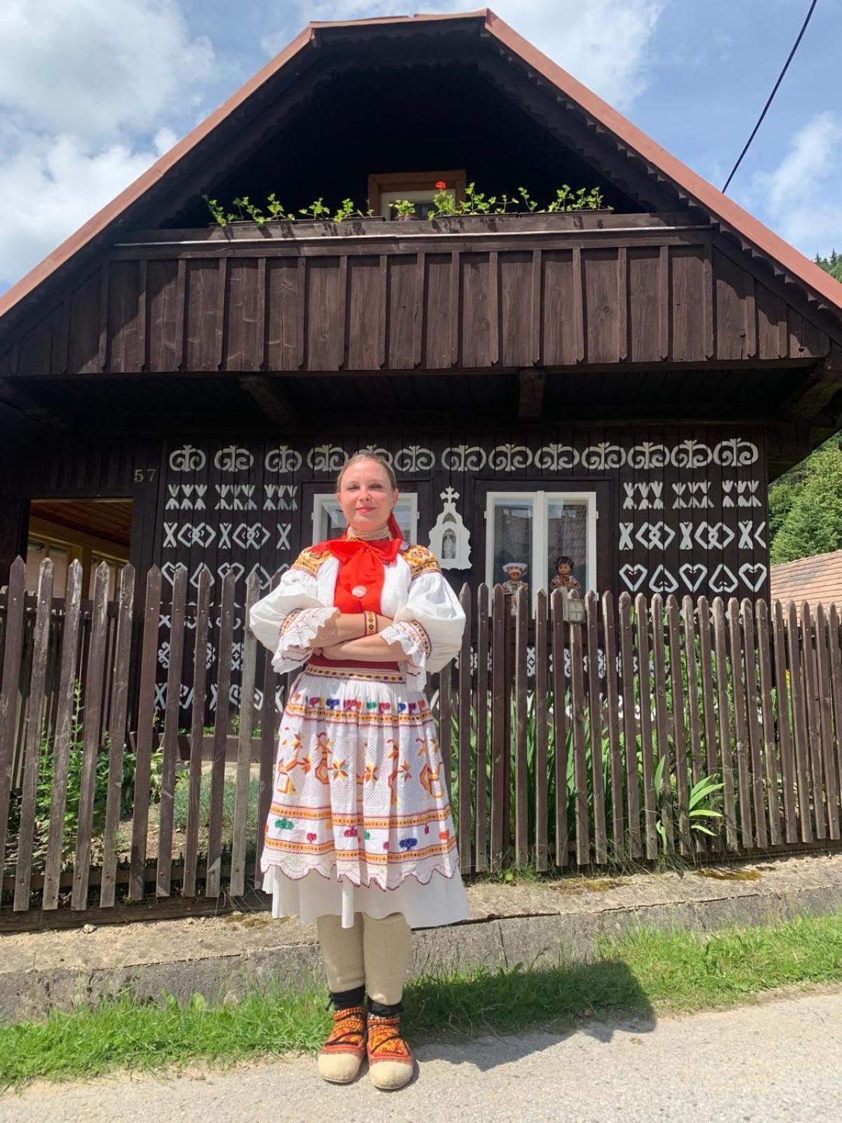 Čičmany Ondrejova Drevenicaヴィラ エクステリア 写真